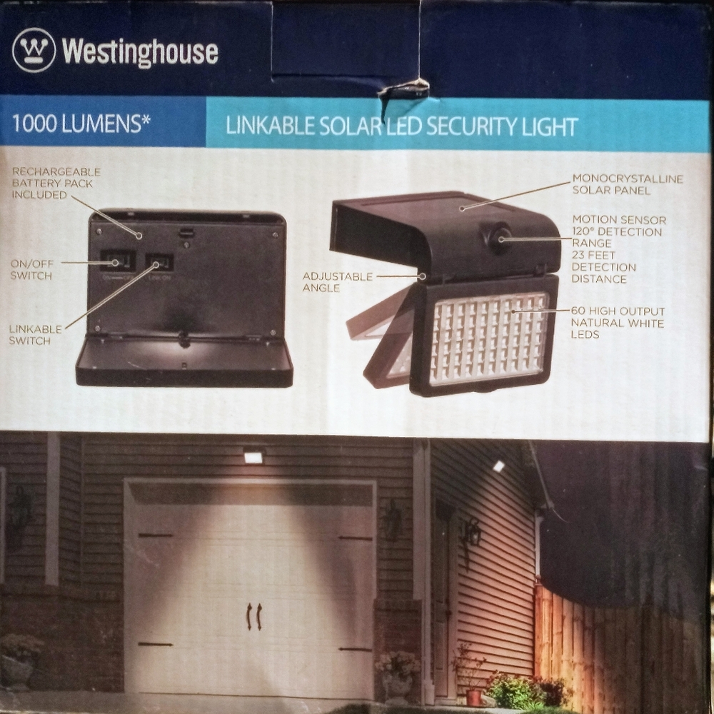 Solar security light - Picture 2 of 2
